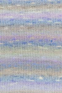 BLAU/BEIGE/LILA
