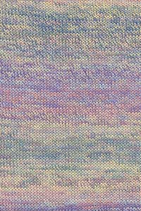 VIOLETT/PETROL/GELB/HELLBLAU