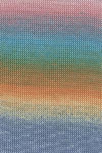 BLAU/ORANGE/ROSA