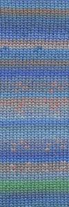 BLUE/PETROL/BROWN