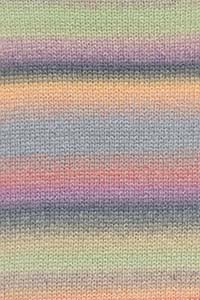 VIOLETT/GRÜN/ORANGE/GRAU