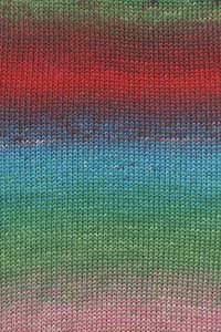 DARK GREEN/RED/BLUE/ROSE