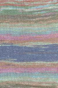 GRÜN/PERIWINKEL/ROSA/HASELNUSS